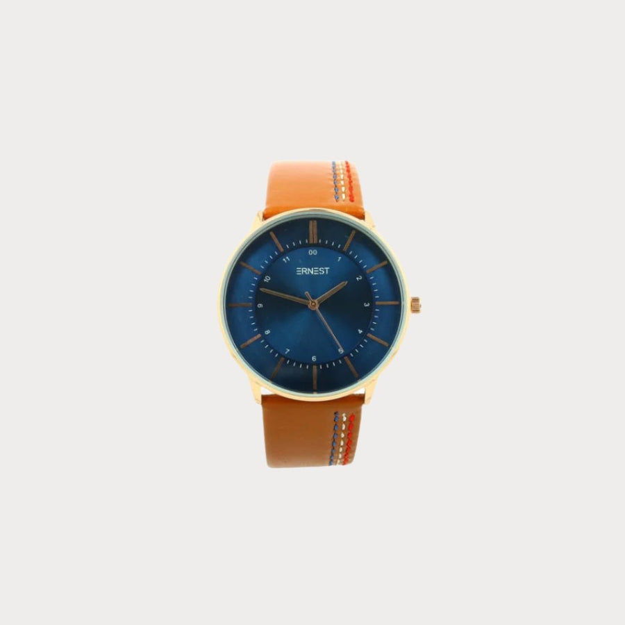 Ernest Watch - Men's Analogue Wrist Watch | Leather Watch