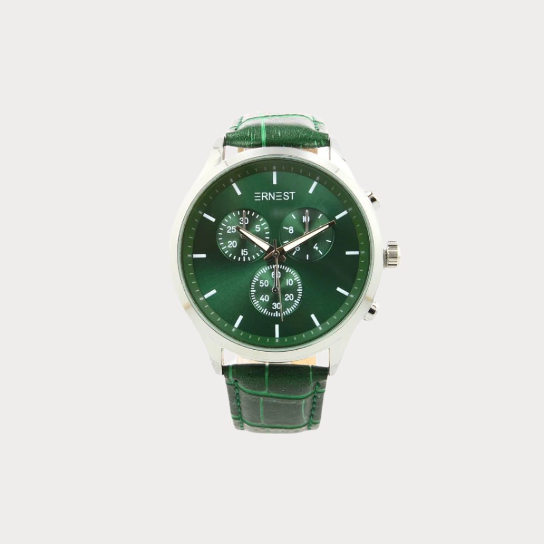Ernest Watch Vert - Men's Wrist Watch | Analog Timepiece