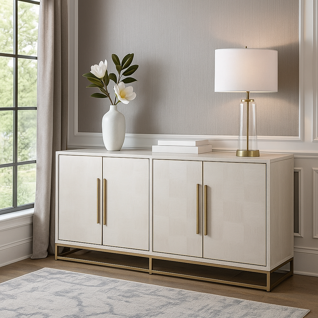 Belmont Bliss Square 4 Door Sideboard