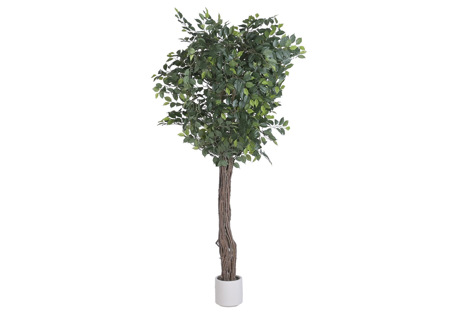 Faux Fig Tree with Wood Trunk 187 cm