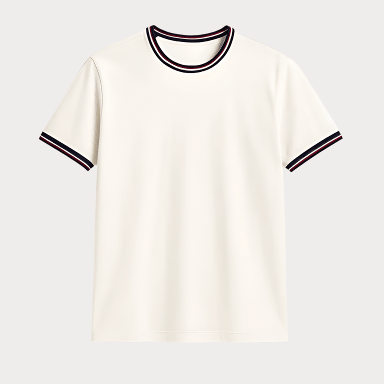 Fendy Slim Fit Crew Neck T-Shirt for Men - 100% Cotton Comfortable Casual Tee - LUXONAS HOME