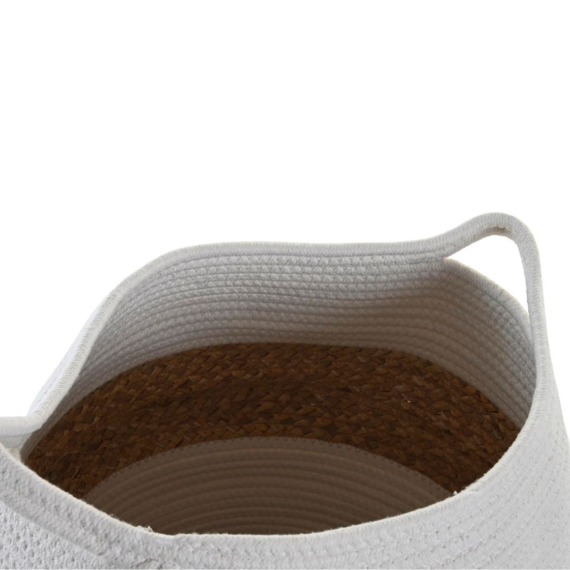 Fibre & Cotton Round Basketware - LUXONAS
