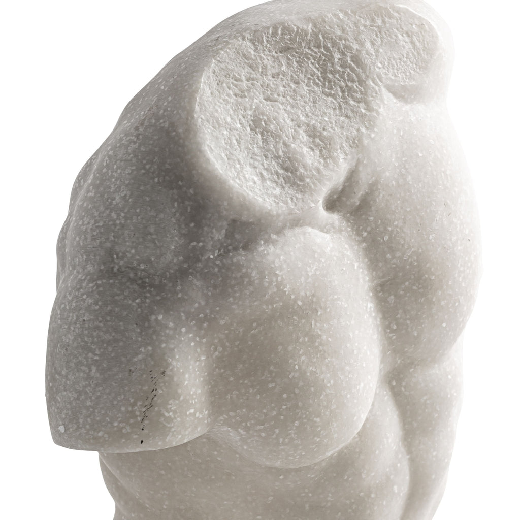 Filippe Bust - Contemporary White Resin Sculpture - LUXONAS