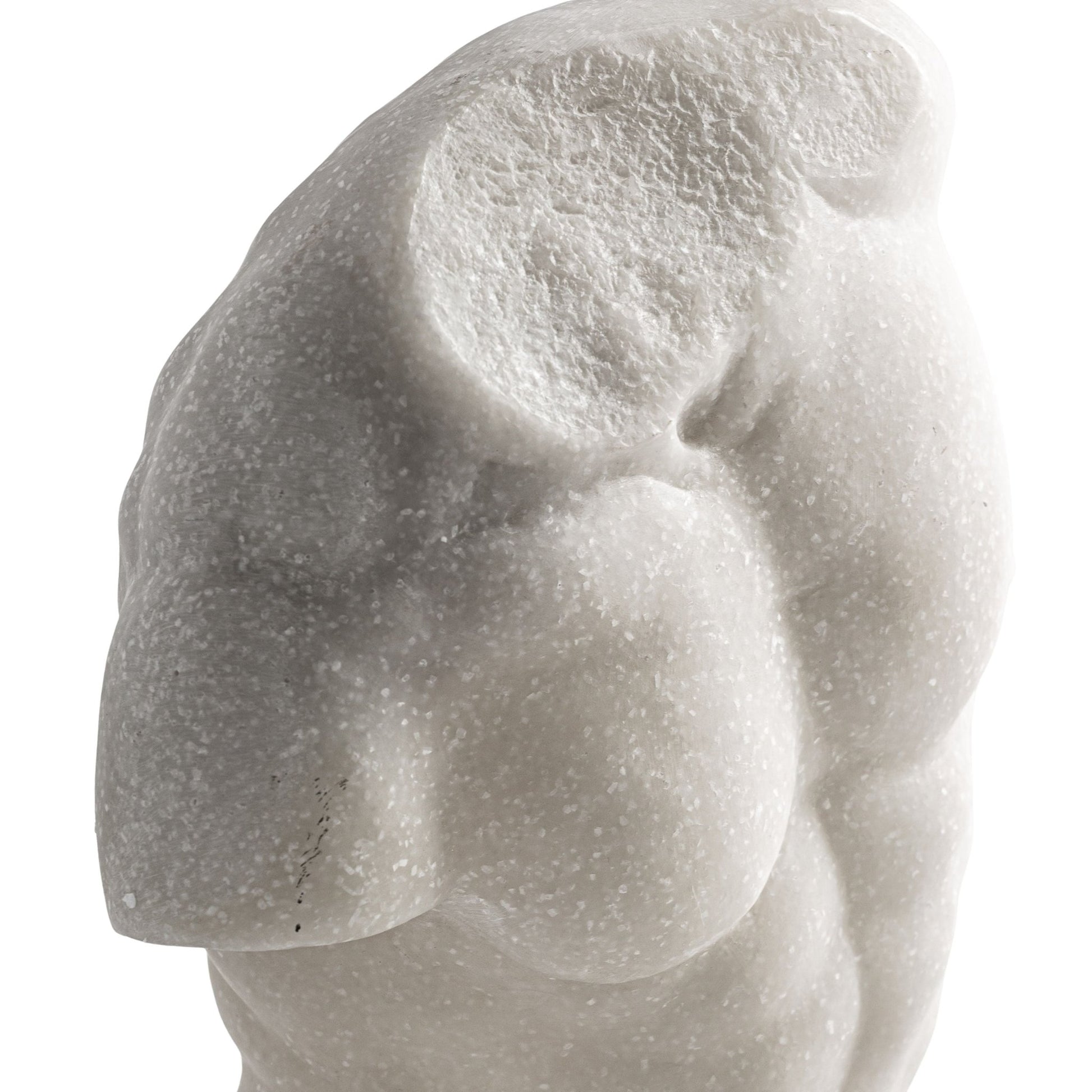 Filippe Bust - Contemporary White Resin Sculpture - LUXONAS