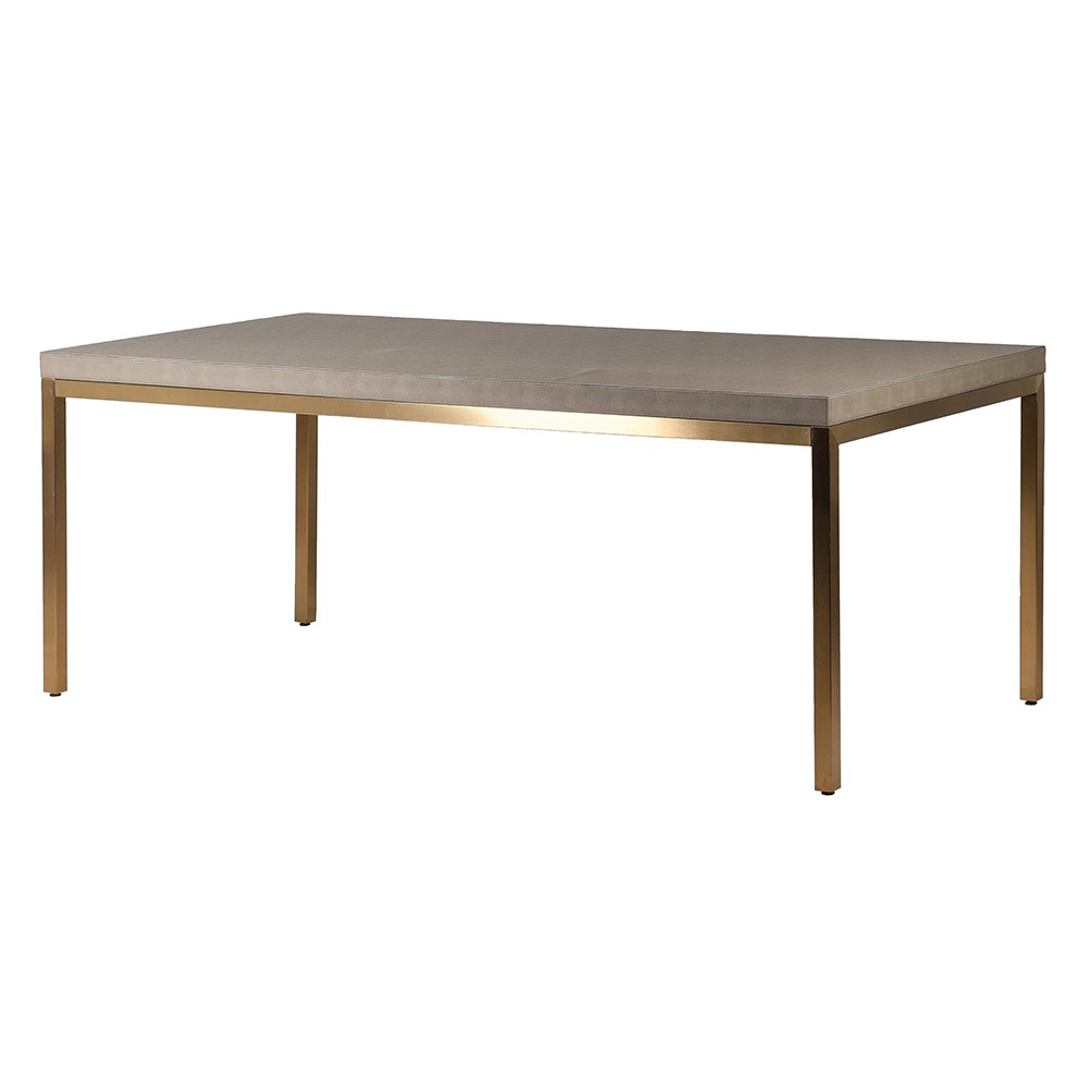 Finesse Faux Shagreen Dining Table