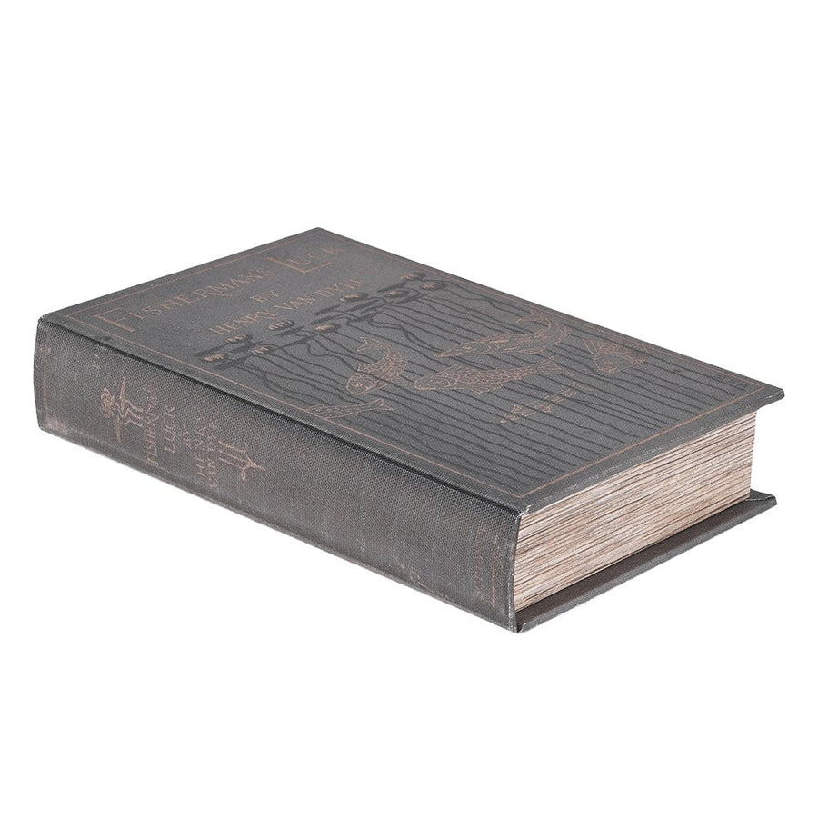 Fisherman Luck Book Box - Elegant Storage for Fishing Enthusiasts