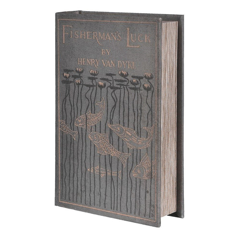 Fisherman Luck Book Box - Elegant Storage for Fishing Enthusiasts