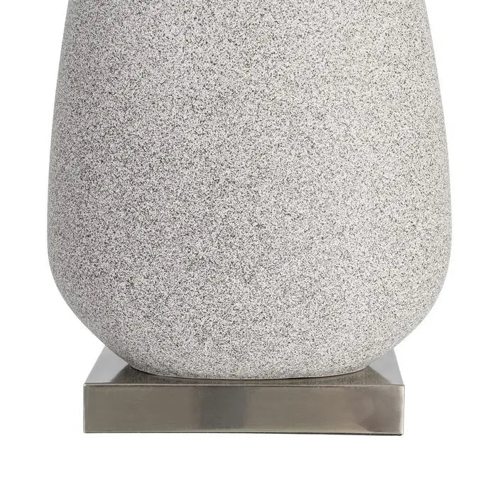 Flat Ceramic Base Table Lamp