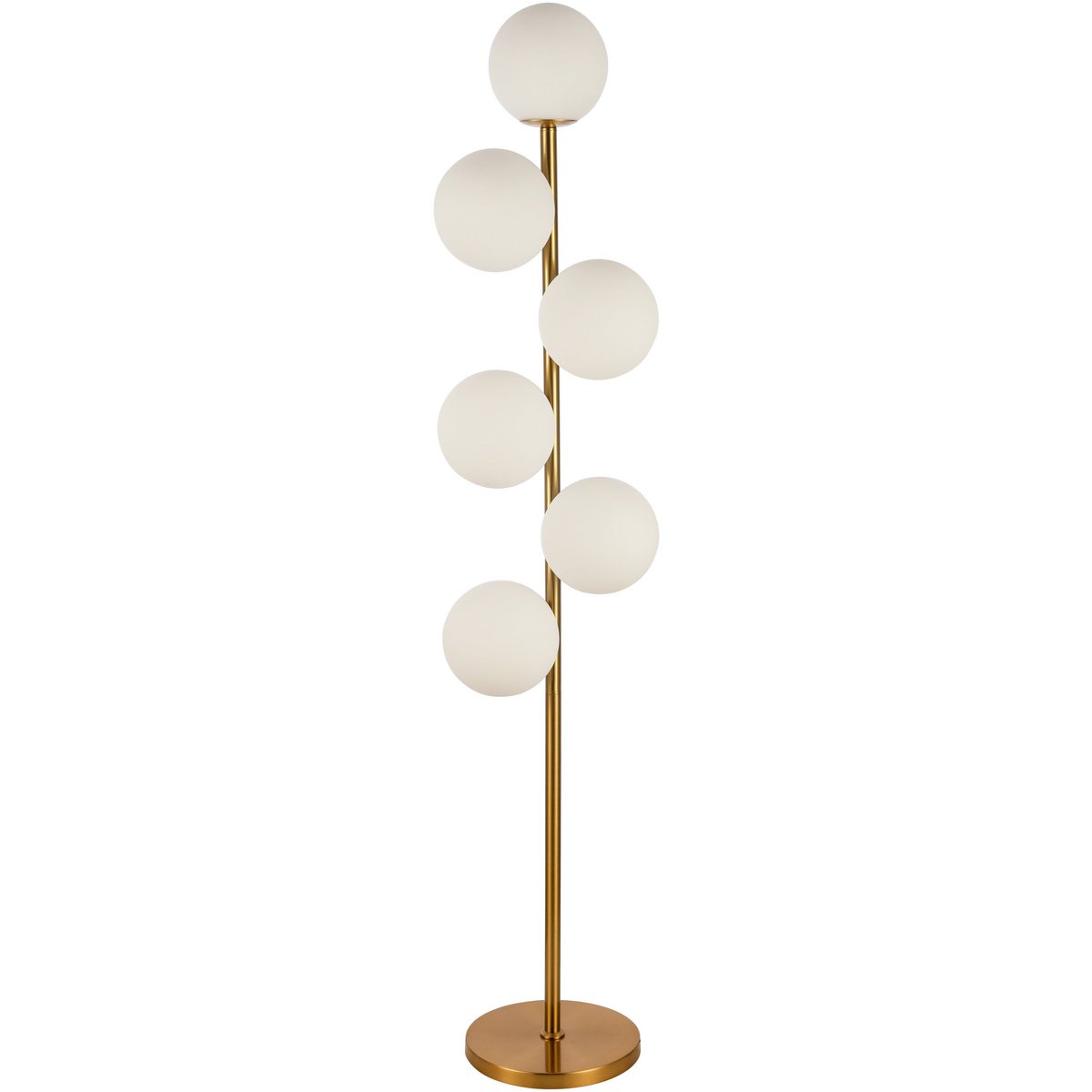 Floor lamp Jenna White Gold - LUXONAS HOME