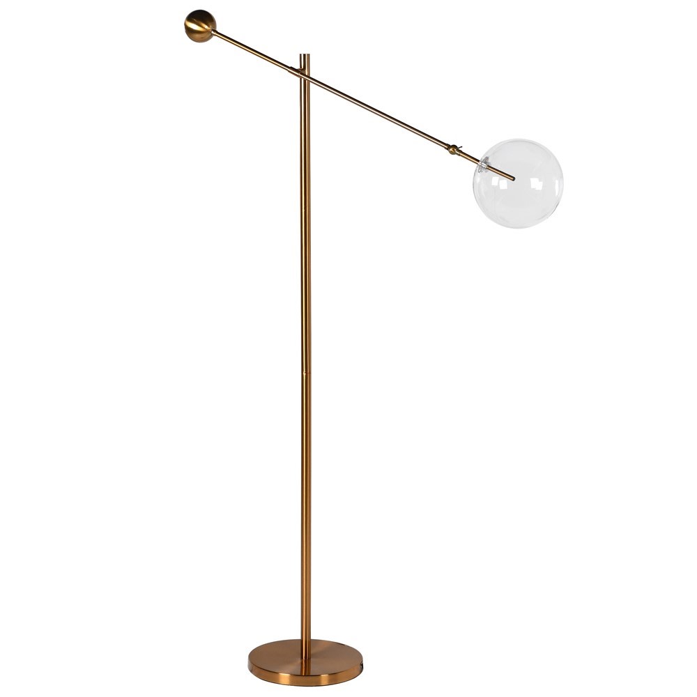 Elegant Glass Ball Floor Lamp