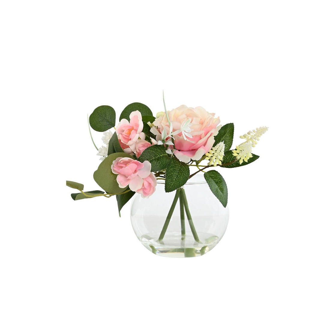 Flower in Glass Vase - LUXONAS
