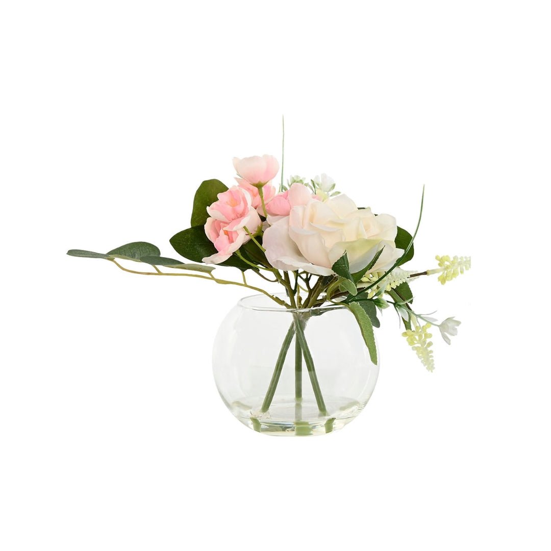 Flower in Glass Vase - LUXONAS