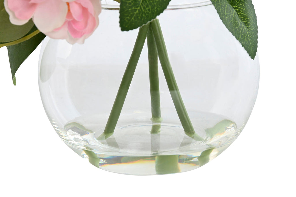 Flower in Glass Vase - LUXONAS