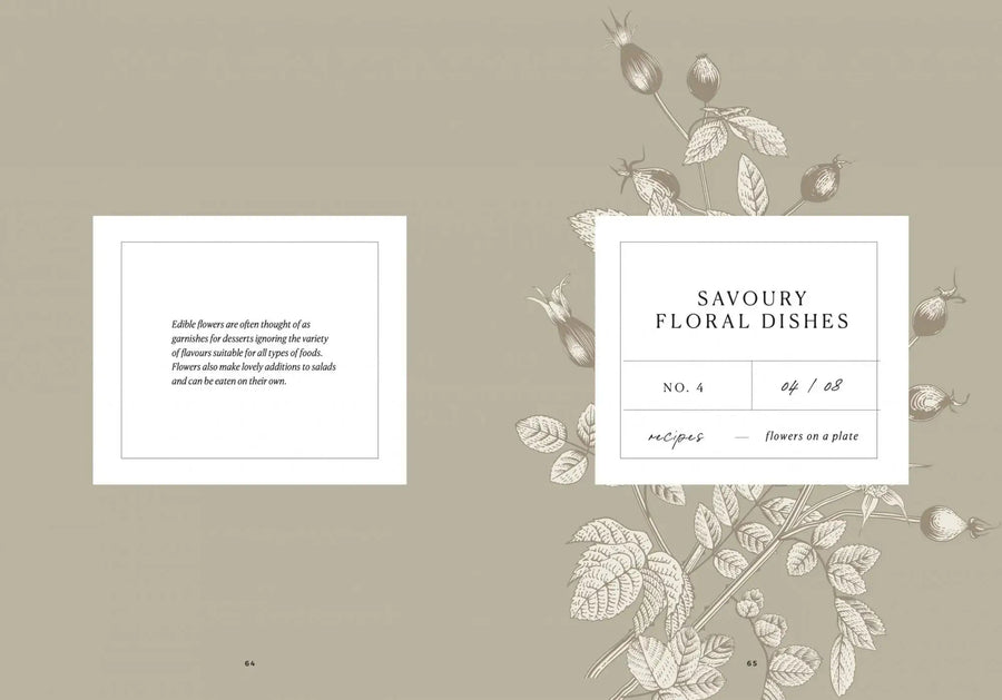 Flowers On A Plate
