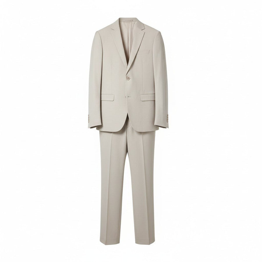 Formal Beige Suit - Cotton Suit for Men | Formal Attire