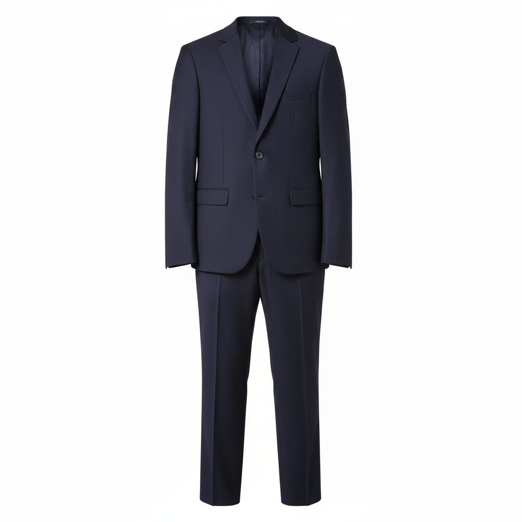 Formal Navy Blue Suit - Men's Slim Fit Business Suit | Tailored