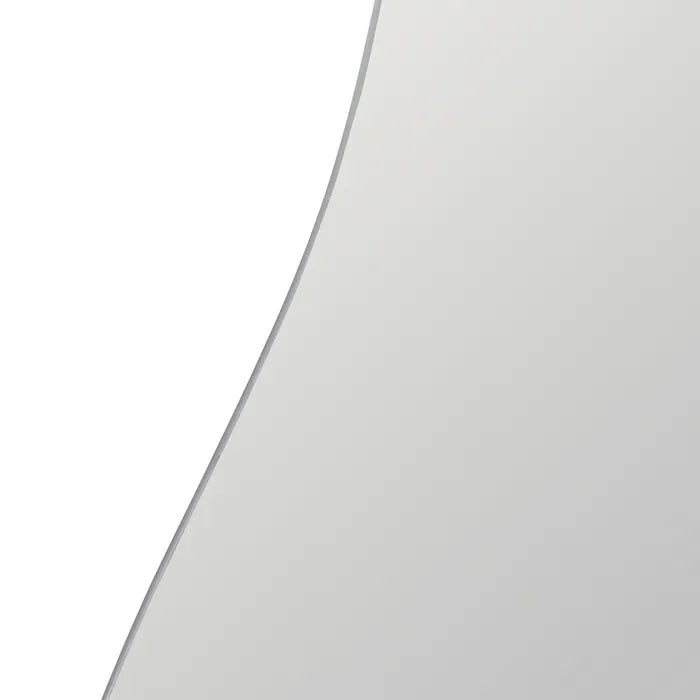 Frameless Wave Wall Mirror - Elegant and Modern Design - LUXONAS