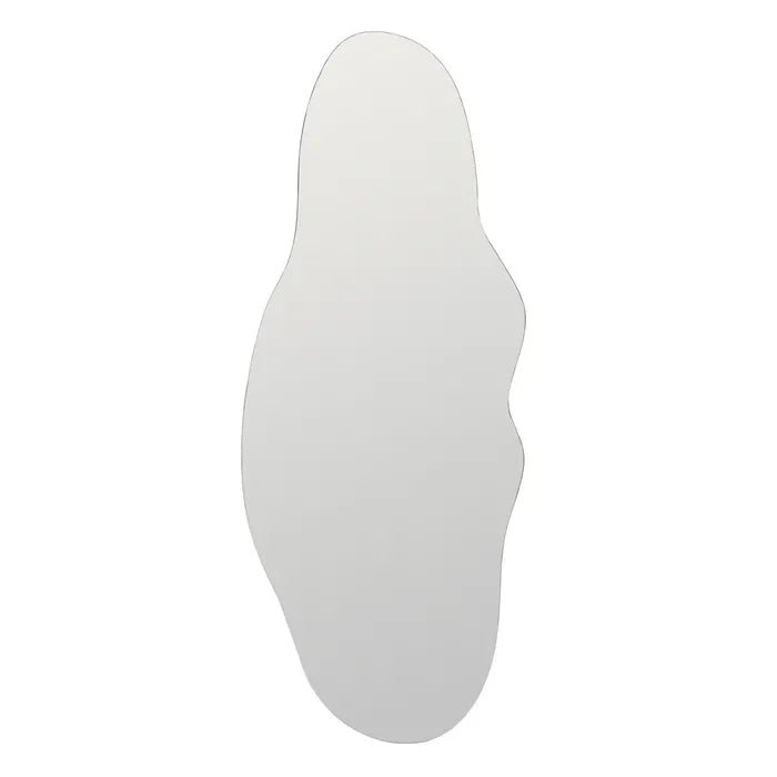 Frameless Wave Wall Mirror - Elegant and Modern Design - LUXONAS