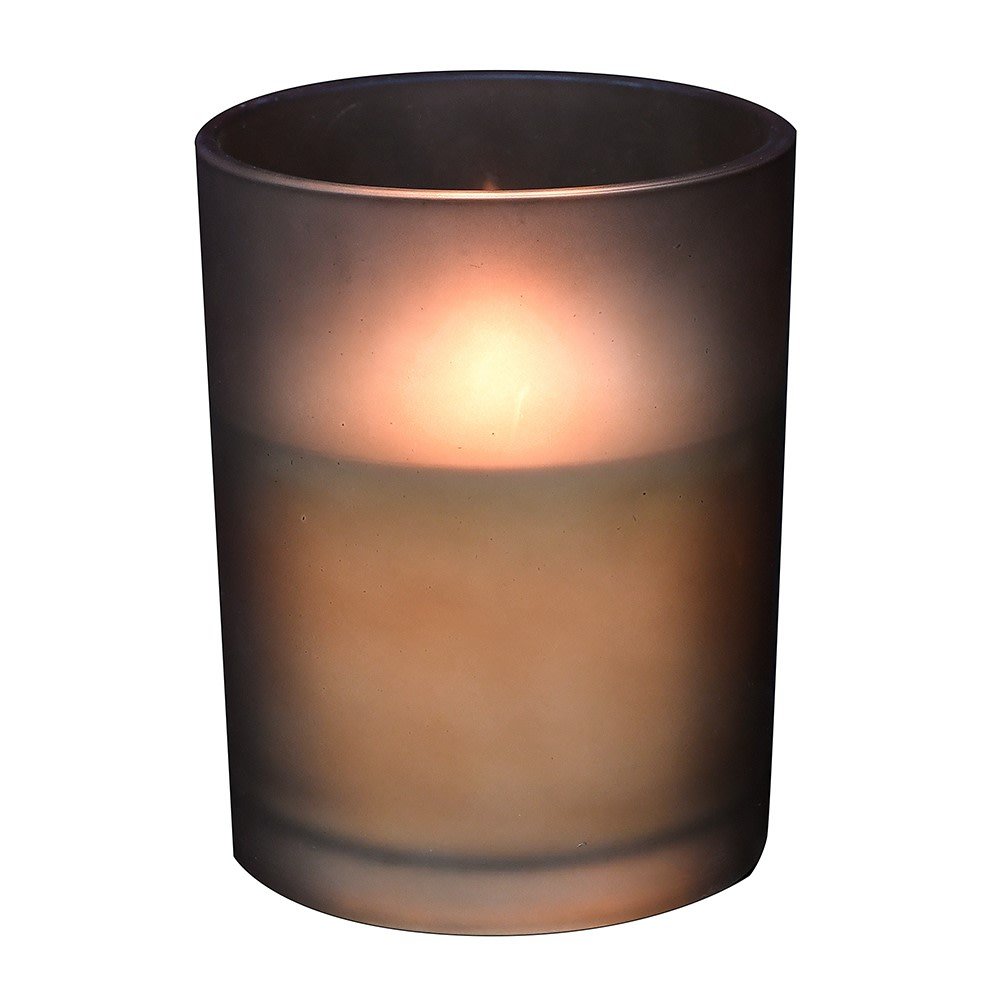 Frosted Brown LED Candle - LUXONAS