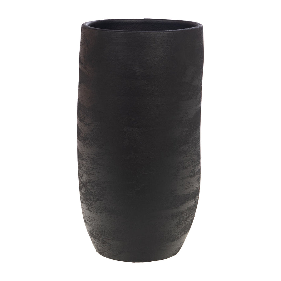 Galea Vase in Black — 40 cm