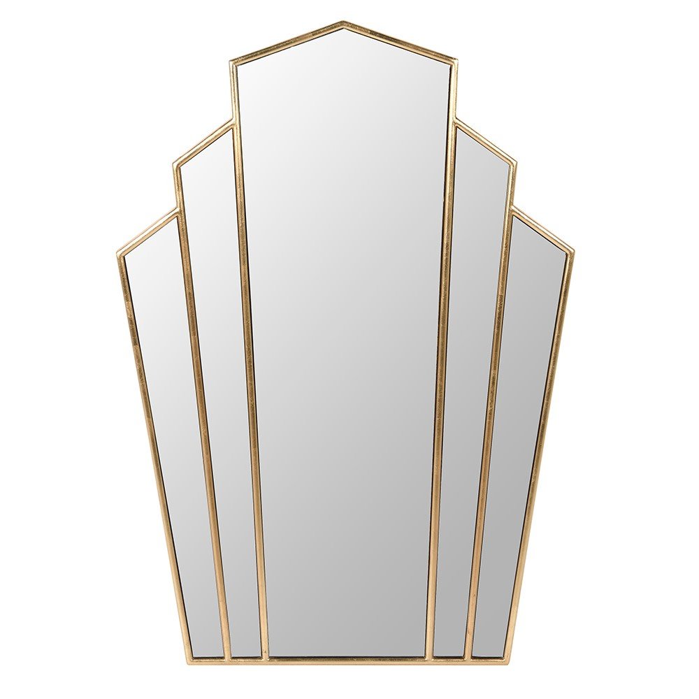 Gatsby Gold Wall Mirror - LUXONAS