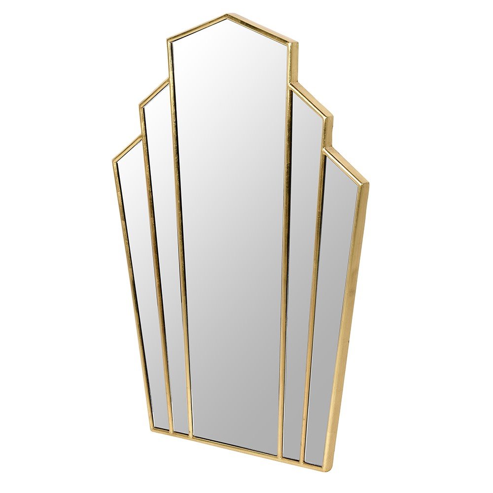 Gatsby Gold Wall Mirror - LUXONAS