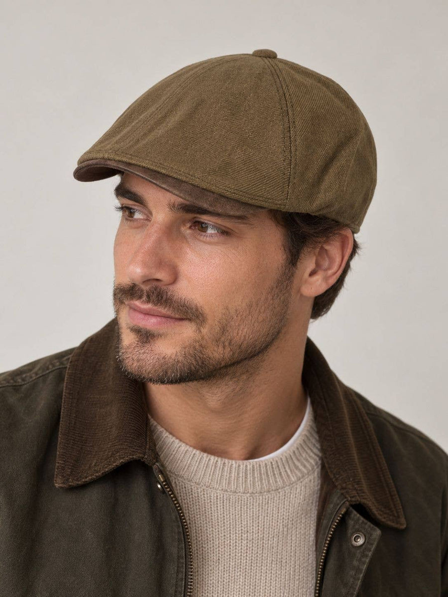 Gavroche Cap Viscose Wool F60683 Camel