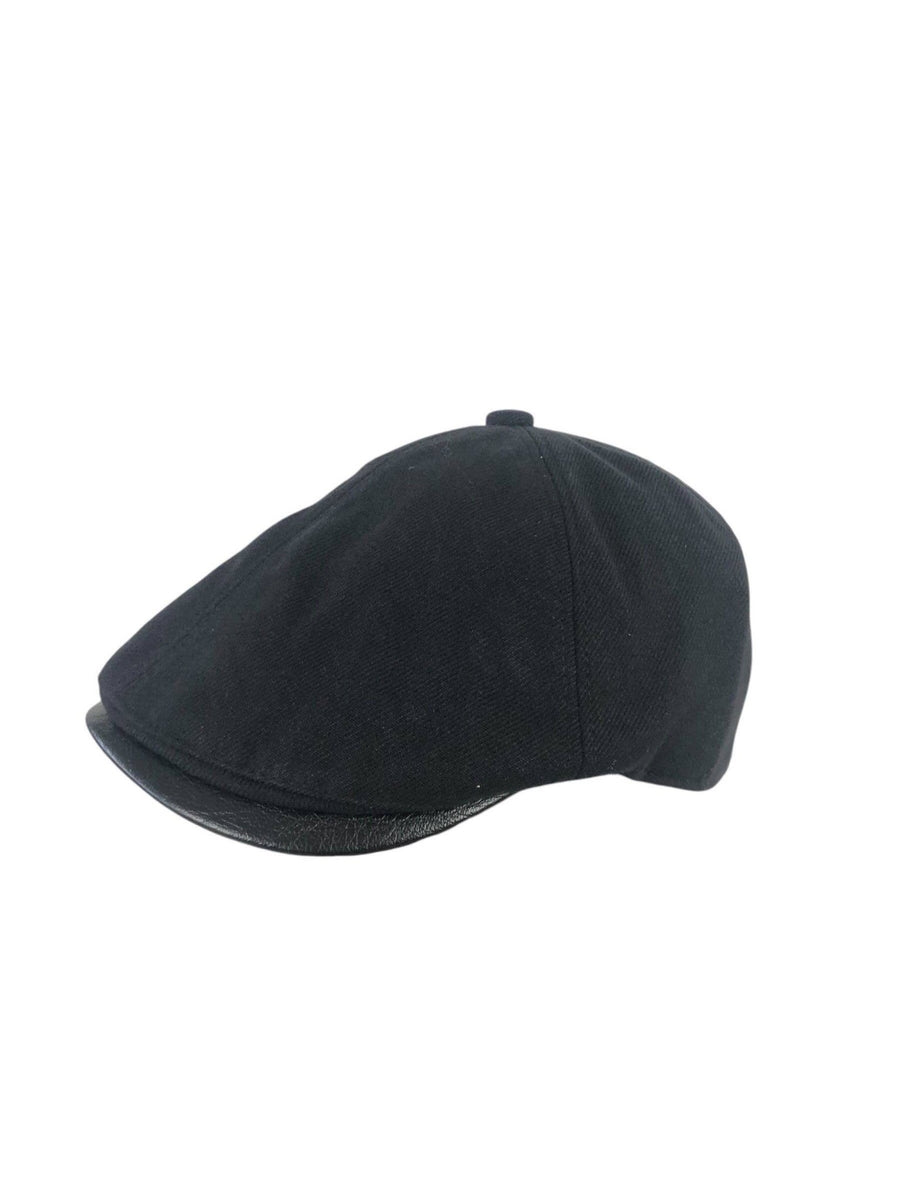Gavroche cap Viscose Wool F60683 BLACK