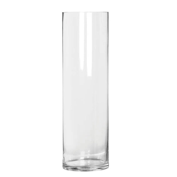Handcrafted 52cm Glass Cylinder Vase