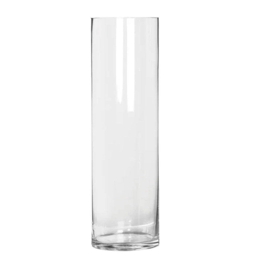 Handcrafted 52cm Glass Cylinder Vase