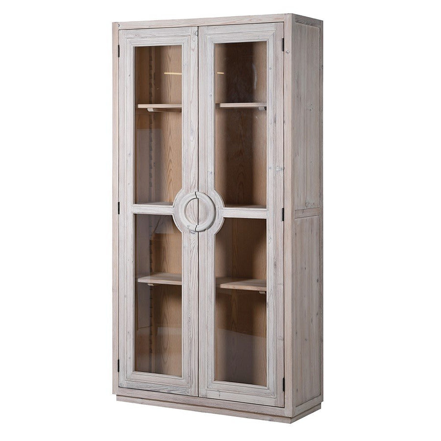 Glass Fronted 2 Door Cabinet