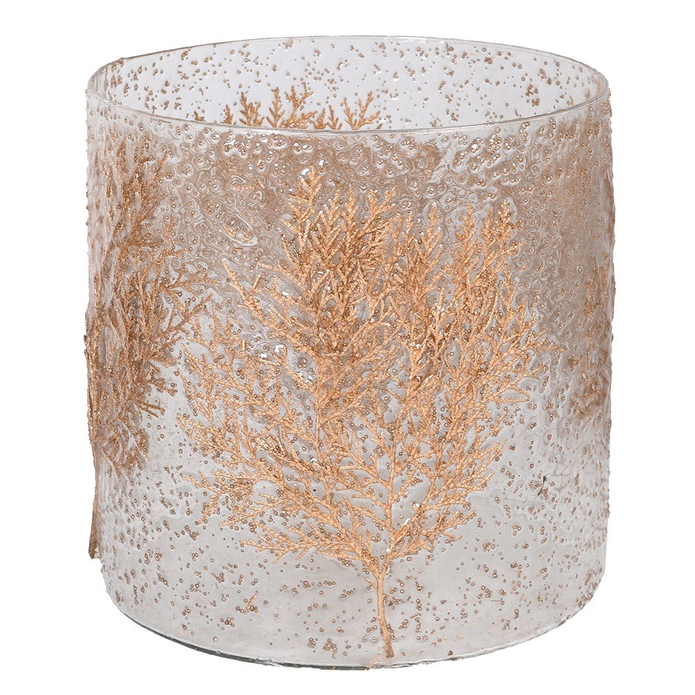 Glass Tree Large Candleholder - Elegant Glass Decor for Your Home