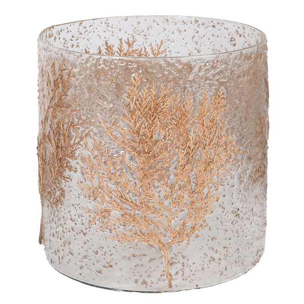 Glass Tree Large Candleholder - Elegant Glass Decor for Your Home