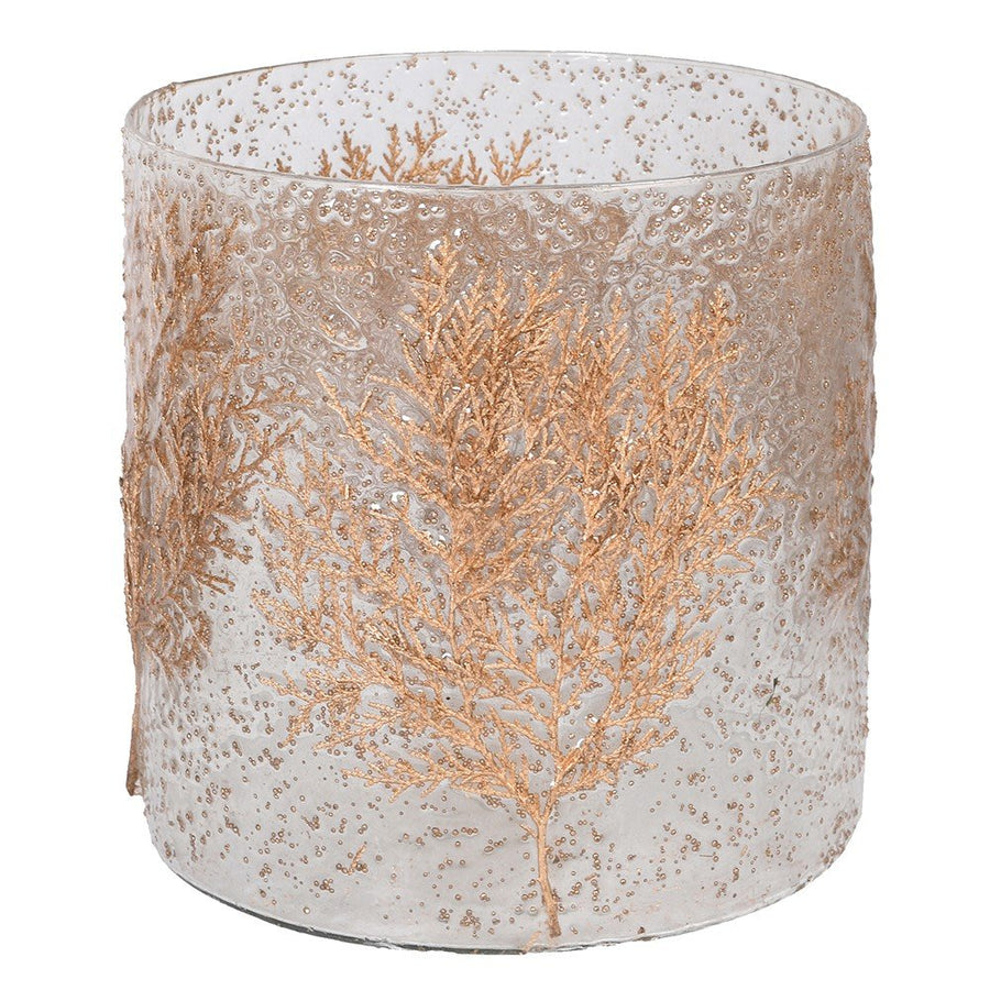 Glass Tree Large Candleholder - Elegant Glass Decor for Your Home