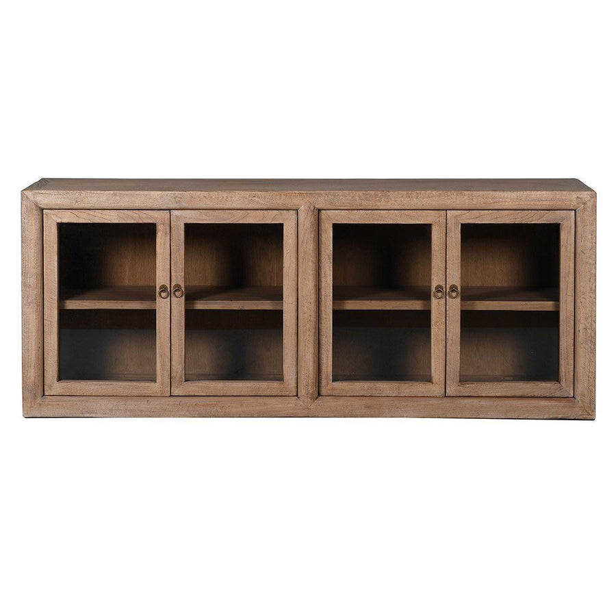 Glazed 4 Door Cabinet – Stylish Storage Solution