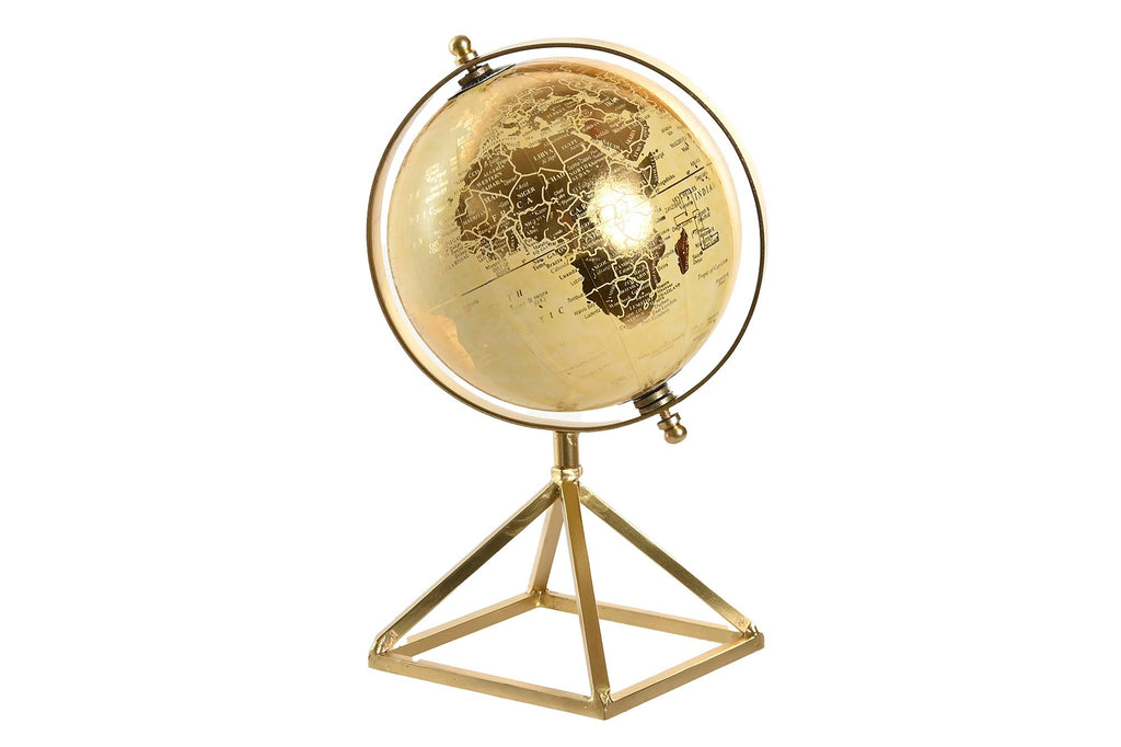 Globe on Triangle Base - Elegant Décor Piece - LUXONAS