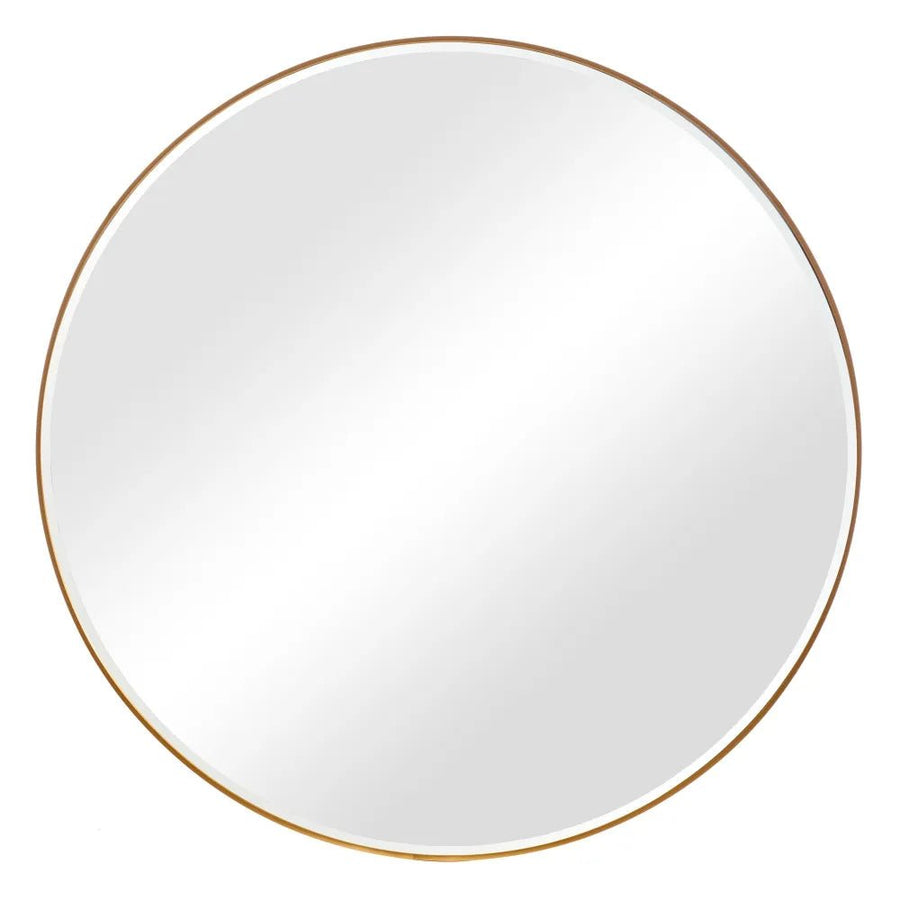 Gold Aluminium Frame Mirror 100cm