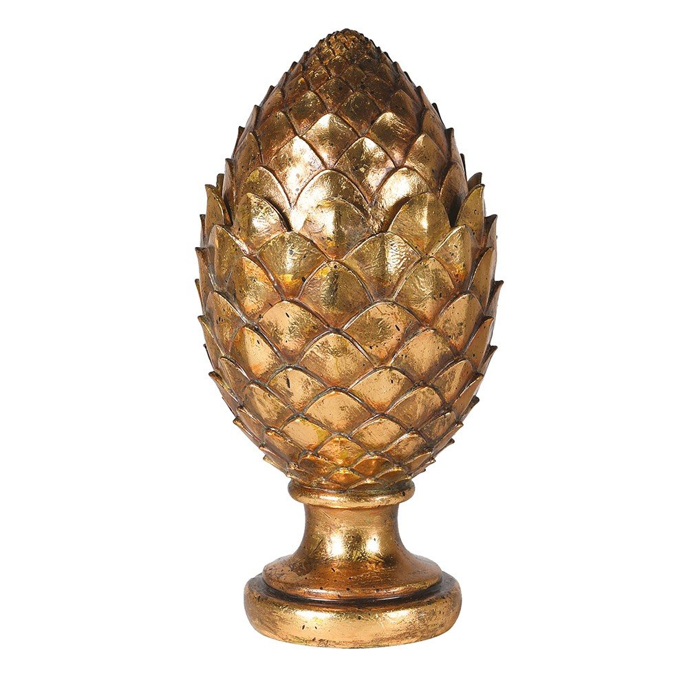 Gold Artichoke Lidded Jar - LUXONAS