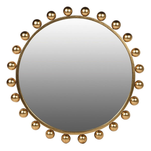 Gold Bobble Edge Wall Mirror