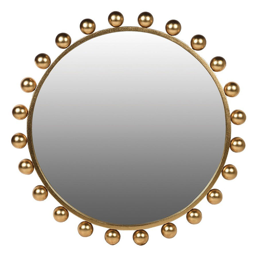 Gold Bobble Edge Wall Mirror