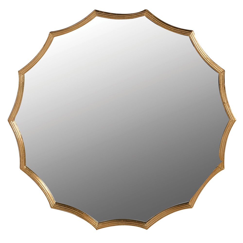 Elegant Gold Edge Wall Mirror