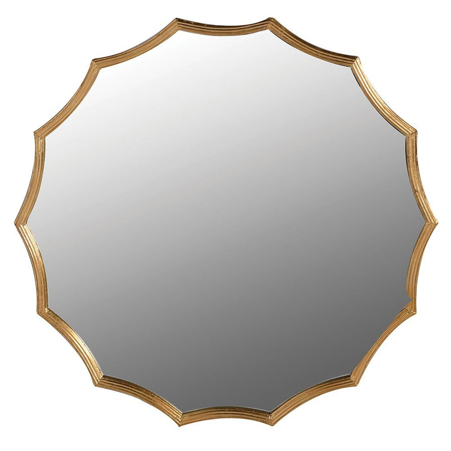 Elegant Gold Edge Wall Mirror