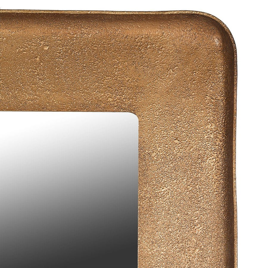 Gold Edged Large Mirror
