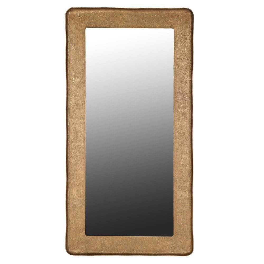Gold Edged Large Mirror