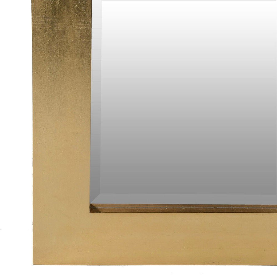 Gold Foil Rectangle Mirror
