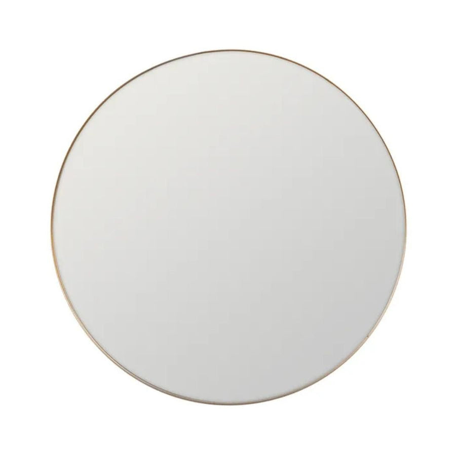 Gold Line Round Mirror - 120cm