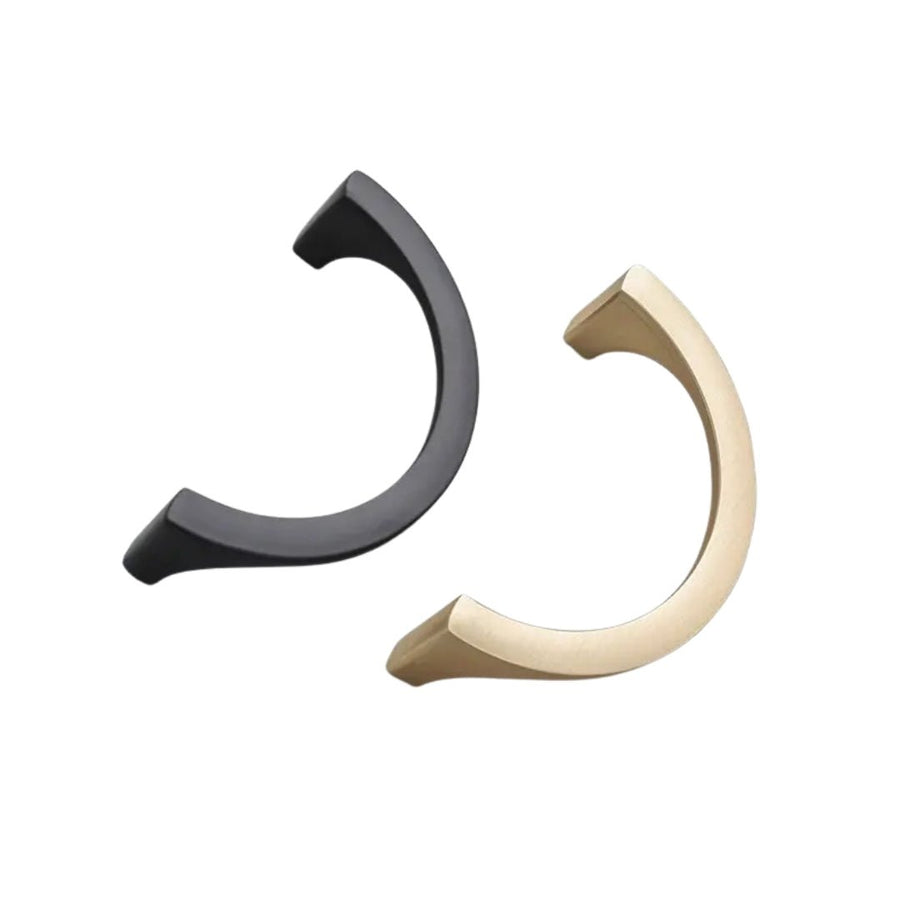 Gold Moon Handle Knob - Celestial Elegance for Your Furniture