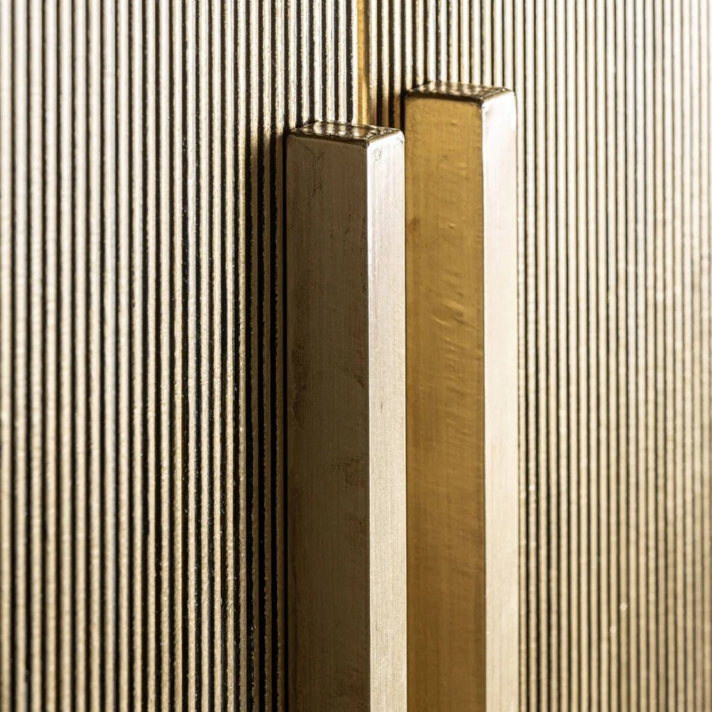 Gold Ridged 2 - Door Cabinet - LUXONAS