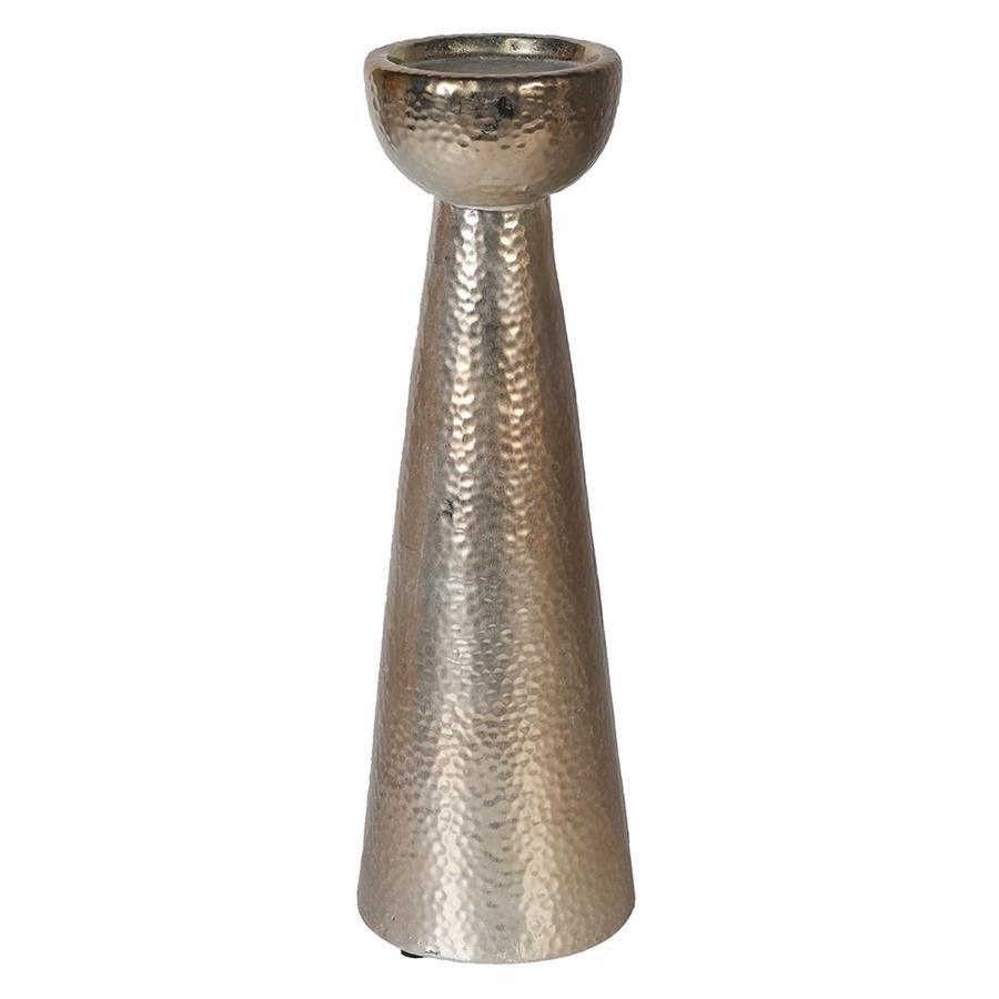 Gold Small Pyramid Candleholder
