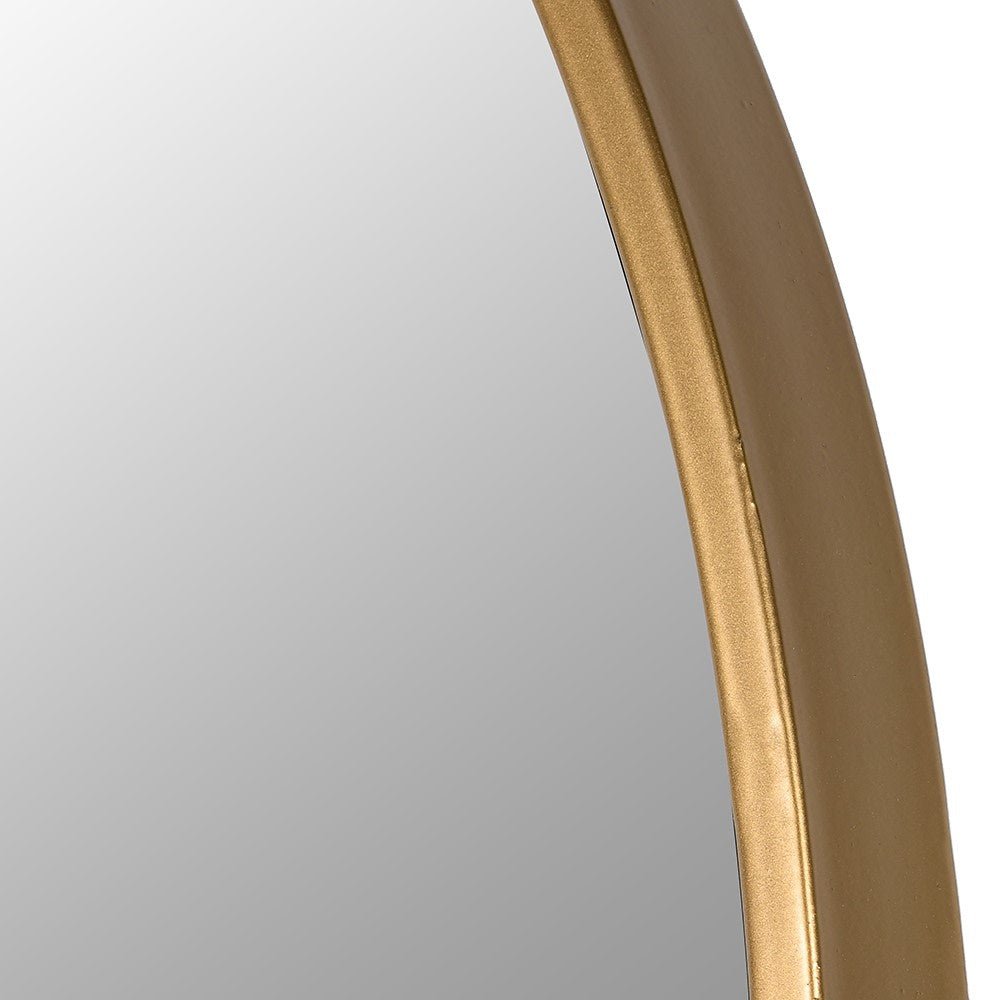 Gold Tall Arch Wall Mirror - LUXONAS